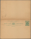 Hongkong - Besonderheiten: 1907. Hong Kong Postal Stationery Double Reply Card 1c Green Upgraded Wit - Otros & Sin Clasificación