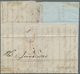 Indien - Vorphilatelie: 1824 (5 Jun), Letter From QUILON To London Via Bombay And Exmouth, Bearing T - ...-1852 Prephilately