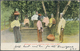 Indien - Used Abroad: ANDAMAN & NICOBAR ISLANDS 1906/1907: Two Coloured Picture Postcards (Burmese S - Andere & Zonder Classificatie
