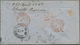 Indien - Used Abroad: BURMA 1865: Forwarded Cover (small Faults) From RANGOON To Bremen, Germany "vi - Andere & Zonder Classificatie