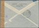 Irak: 1941. Air Mail Envelope Addressed To New York Bearing Iraq Yvert 117, 40f Violet And Yvert 118 - Iraq