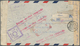 Irak: 1944. Registered Air Mail Envelope Addressed To Bienne, Switzerland Bearing Iraq Yvert 114, 20 - Irak