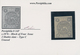 Iran: 1876, Lion Issue 2 Ch. Slate, Mint No Gum, Type C, Wide Margins On Two Sides, Touched At Botto - Irán