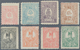 Iran: 1889, 1ch.-5kr., Complete Set Of Eight Values, Fresh Colours, Mint Original Gum (2ch. Showing - Iran
