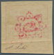 Iran: 1902, 50 Kr. Red And Blue Mint Hinged, Type II, Horizontal Crease At Bottom, Fine, Signed Sadr - Iran