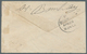 Iran - Besonderheiten: PERSIA: 1875. Indian Postal Stationery Envelope (shortened) Half Anna Blue Ca - Irán