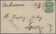 Japan: 1878. Folded Wrapper Endorsed 'Circular' Addressed To France Bearing 'Koban' SG 82, 4s Green - Andere & Zonder Classificatie
