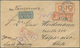 Japan: 1898. Registered Envelope Addressed To Chile Bearing 'Koban' SG 120, 10s Brown (pair) Tied By - Andere & Zonder Classificatie