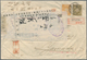 Japan: 1914. Registered Envelope (creased) Written From The 'Kaiserlich Deutsche General Konsulat' ( - Andere & Zonder Classificatie