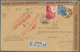 Japan: 1940. Registered Air Mail Envelope (small Faults/holes) Addressed To Tjikawao, Java Bearing J - Andere & Zonder Classificatie