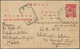Delcampe - Japanische Besetzung  WK II - Malaya: General Issues, 1943, Stationery Card 4 C. Red Tin Transport ( - Malasia (1964-...)