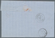 Japan - Fremde Postämter In Japan: YOKOHAMA 1869: Folded Cover Used To France Per Steamer "Ottawa" V - Andere & Zonder Classificatie