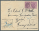 Jordanien - Portomarken: 1934. Envelope Written From India Addressed To 'Lt. Colonel Miller, Command - Jordania