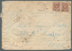 Korea: 1905. Registered Rice Paper Envelope (opening Faults, Creased And Toned) Addressed To Paris B - Corea (...-1945)