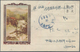 Korea-Nord: 1955/7, Korean War, Chinese Volunteer Army, Military Mail Envelopes (3, Two Illustrated) - Korea (Noord)