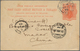 Macau - Besonderheiten: Incoming Mail, 1899, UK, Stationery Card QV 1d "LONDON MR 23 99" Via Hong Ko - Otros & Sin Clasificación