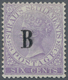 Malaiische Staaten - Straits Settlements - Post In Bangkok: 1882-85 QV 6c. Lilac, Wmk Crown CC, Optd - Straits Settlements