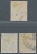 Malaiische Staaten - Straits Settlements - Post In Bangkok: 1882-85, 8c. Orange, 10c. Slate And 24c. - Straits Settlements