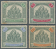 Malaiischer Staatenbund: 1900 'Elephants' Complete Set Of Four Dollar Values Up To $25, Wmk Crown CC - Federated Malay States