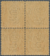 Malaiische Staaten - Johor-Portomarken: 1943 Jap. Occ.: Postage Due 12c. Purple Block Of Four, Overp - Johore