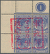 Malaiische Staaten - Malakka: 1942 Jap. Occ.: Straits Settlements KGVI. 15c. Ultramarine Top Left Co - Malacca