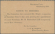 Malaiische Staaten - Selangor: 1899: 1c Local Reply Post Card Cancelled Kuala Lumpur JA 18 1899 With - Selangor