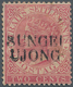 Malaiische Staaten - Sungei Ujong: 1885-90 2c. Pale Rose Showing Variety "OVERPRINT DOUBLE", Mounted - Andere & Zonder Classificatie
