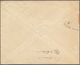 Mandschuko (Manchuko): 1932. Registered Envelope Addressed To France Bearing SG 2, 1f Red-brown (4), - 1932-45 Mantsjoerije (Mantsjoekwo)