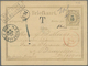 Niederländisch-Indien: 1883, Postal Stationery Card 5 On 12½c. Used From Kota-Radja To Brussels, Bel - Nederlands-Indië