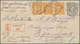 Niederländisch-Indien: 1901. Registered Netherlands Indies Postal Stationery Envelope 12½c Grey Upgr - Nederlands-Indië