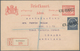 Niederländisch-Indien: 1906. Registered Netherlands Indies Postal Stationery Card 5c Rose Upgraded W - Nederlands-Indië