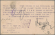 Niederländisch-Indien: 1906. Registered Netherlands Indies Postal Stationery Card 5c Rose Upgraded W - Nederlands-Indië