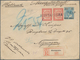 Niederländisch-Indien: 1907. Registered Netherlands Indies Postal Stationery Envelope 12½c On 12½c B - Netherlands Indies
