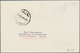 Saudi-Arabien: 1954, Incoming Air Mail From Frankfurt/Germany To Jeddah With Green Handstamp "Erste - Saudi Arabia