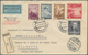 Syrien: 1935, Registered Airmail Letter To BEIRUT, Endorsed “Wien-Athen-Beyrouth”, Franked 5g Purple - Syrien