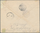 Thailand: 1895. Envelope (shortened At Left) Addressed To Germany Bearing SG 14, 4a Green And Brown - Thaïlande