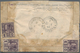 Thailand - Ganzsachen: 1946. Registered Siam Postal Stationery Letter Card (tears At Top, Soiled) 10 - Thailand