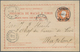 Timor: 1892. Timor Postal Stationery Double Reply Card Written From Dilly '10th Dec 92' Upgraded Wit - Oost-Timor