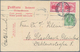 Thematik: Antarktis / Antarctic: 1911, New Zealand. German Reply Card Pasted Over With New Zealand M - Other & Unclassified