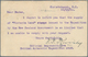 Thematik: Antarktis / Antarctic: 1911, New Zealand. German Reply Card Pasted Over With New Zealand M - Sonstige & Ohne Zuordnung