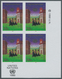 Thematik: Justiz / Justice: 1990, UN New York. Imperforate Corner Block Of 4 For The 36c Value Of Th - Police - Gendarmerie