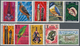 Thematik: Tiere, Fauna / Animals, Fauna: 1977, NEW HEBRIDES: French Value Definitive Issue Part Set - Autres & Non Classés