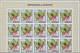 Delcampe - Thematik: Tiere-Schmetterlinge / Animals-butterflies: 1968, BURUNDI: Butterflies Complete Set Of 16 - Mariposas