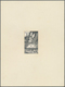 Thematik: Tiere-Vögel / Animals-birds: 1945, Marokko, 50fr. Airmail, Non Adopted Design, Imperf. Pro - Andere & Zonder Classificatie