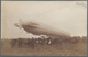 Thematik: Zeppelin / Zeppelin: 1909. Group Of Five Photographs, All Pictured Front And Back, From Th - Zeppelines