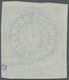 Argentinien: 1862 15c. Blue, With Accent, Used And Cancelled By Biconcave "CORREOS DEL ROSARIO" H/s - Andere & Zonder Classificatie
