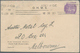 Südaustralien - Dienstmarken: 1908 (26.11.), QV 2d.violet Perf. 'SA' Single Use On Official 'O.H.M.S - Lettres & Documents