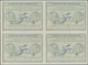 Westaustralien: Design 1906 International Reply Coupon As Block Of Four 3 D Western Australia. This - Cartas & Documentos