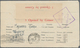 Australien - Ganzsachen: 1945, POW Airmail Lettersheet 1s Blue (3): Used July 21 From Mil. P.O. Myrt - Postwaardestukken