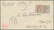Bahamas: 1911, 6 D Bistre-brown And 1 S Brownish Grey/carmine KEVII, Mixed Franking On Registered Co - 1963-1973 Interne Autonomie